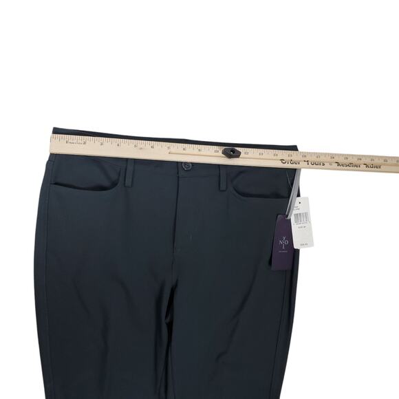 NEW NYDJ Cindy Trouser Pant Ponte Knit Womens Sz 8 Petite Gray Slim Leg Stretch - Picture 11 of 13